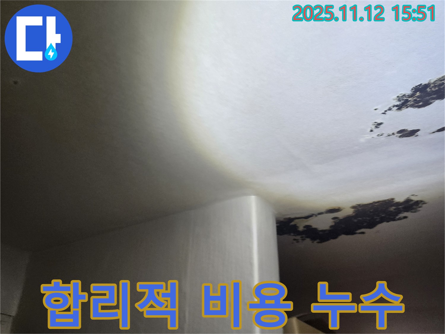 포천시 군내면 - 낡은 천장 누수와 곰팡이 문제, 합리적인 비용으로 해결해 드립니다.