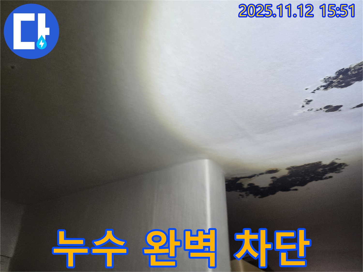 포천시 군내면 누수 차단 공사 - 누수와 곰팡이 재발 방지를 위한 꼼꼼한 시공.