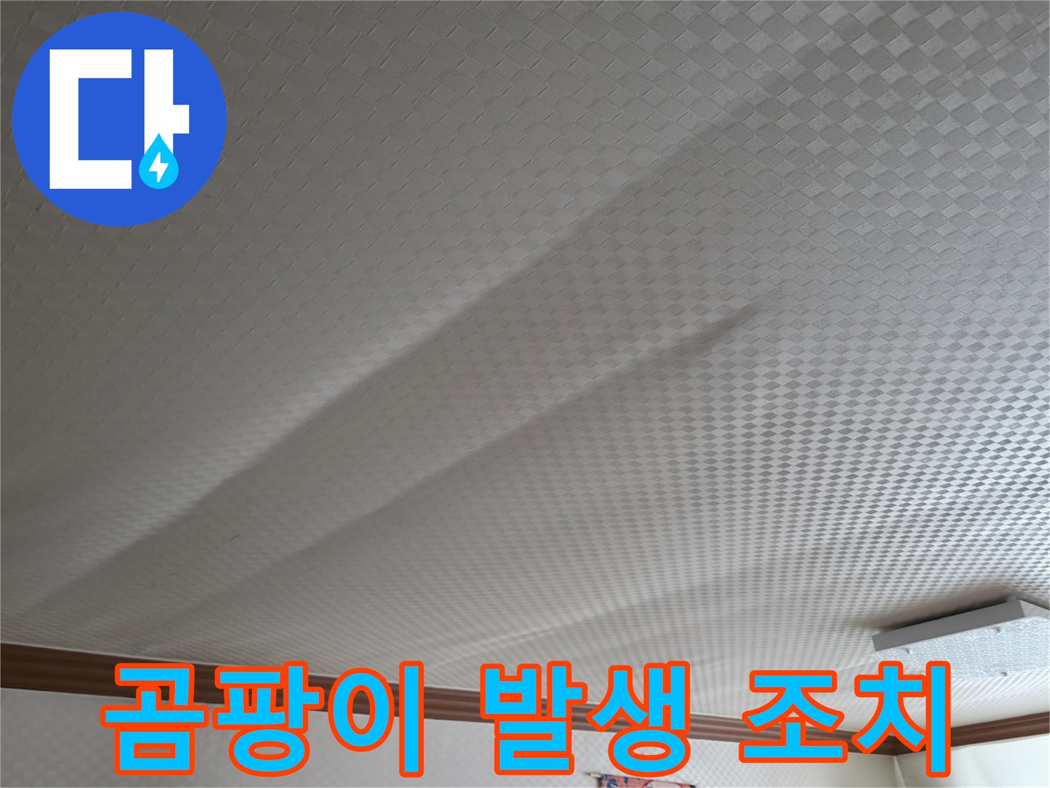 구로구 고척동 가든아파트 - 곰팡이 발생 전 누수 조치