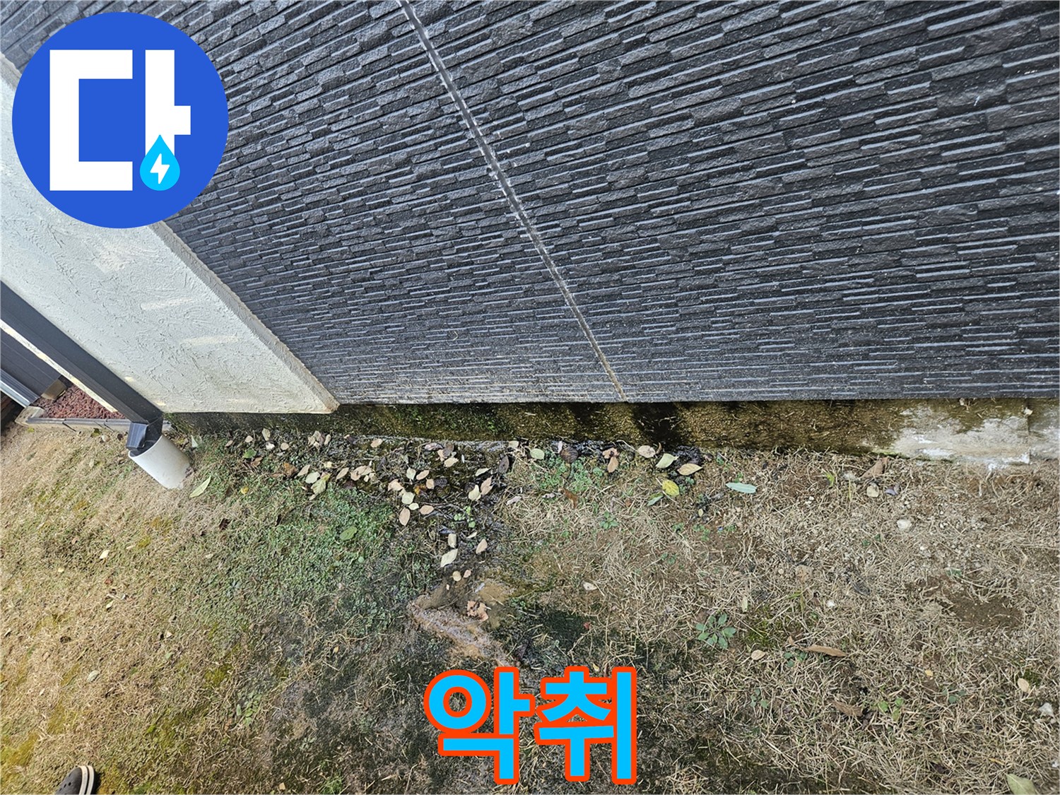 이천 마장 외벽 누수 - 습기로 인한 악취 발생 가능성 - 쾌적한 환경 저해