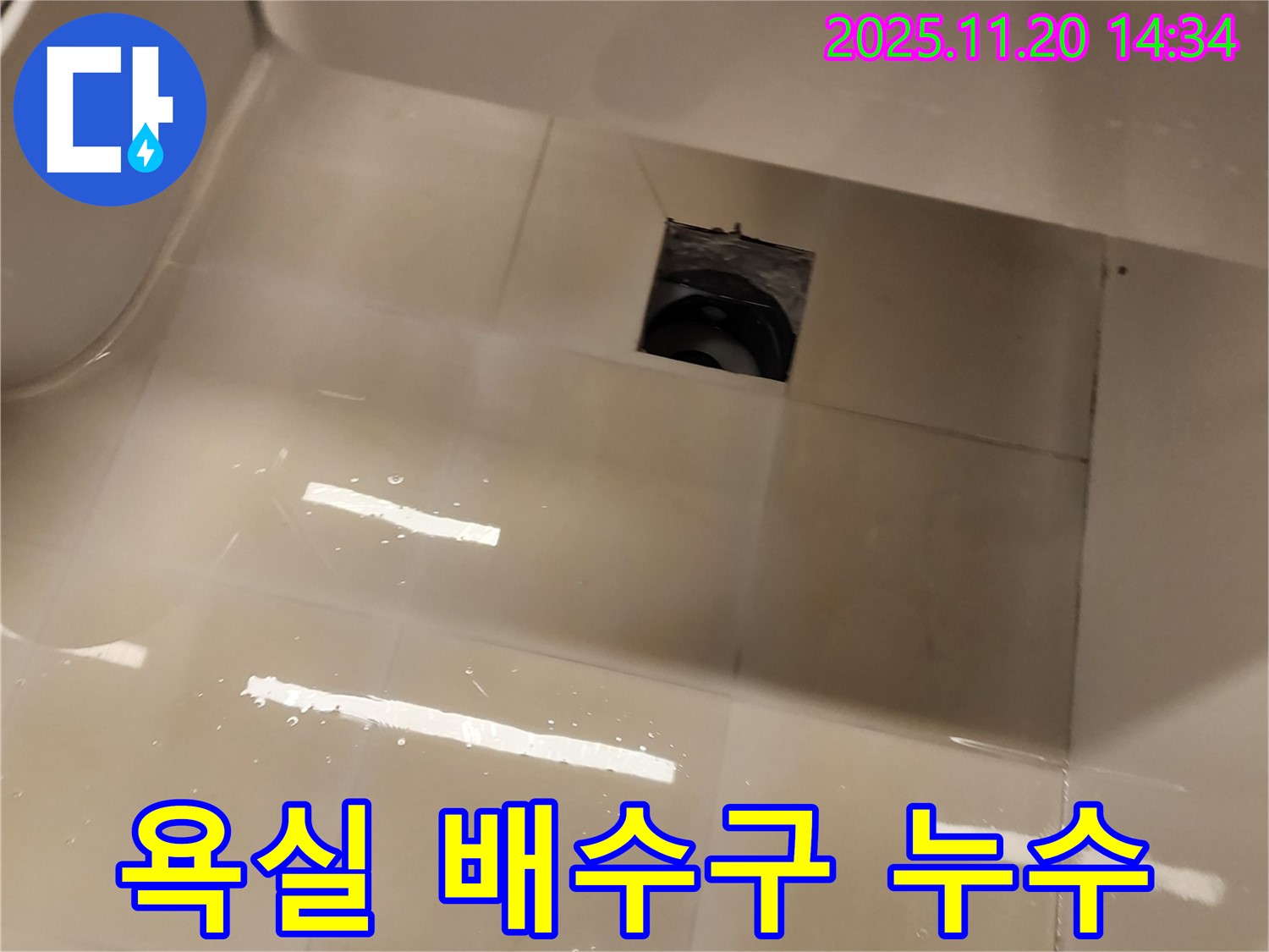 포천 가산면 욕실 배수구 주변 누수 - 누수탐지 전문가가 정확하게 진단하고 해결합니다.