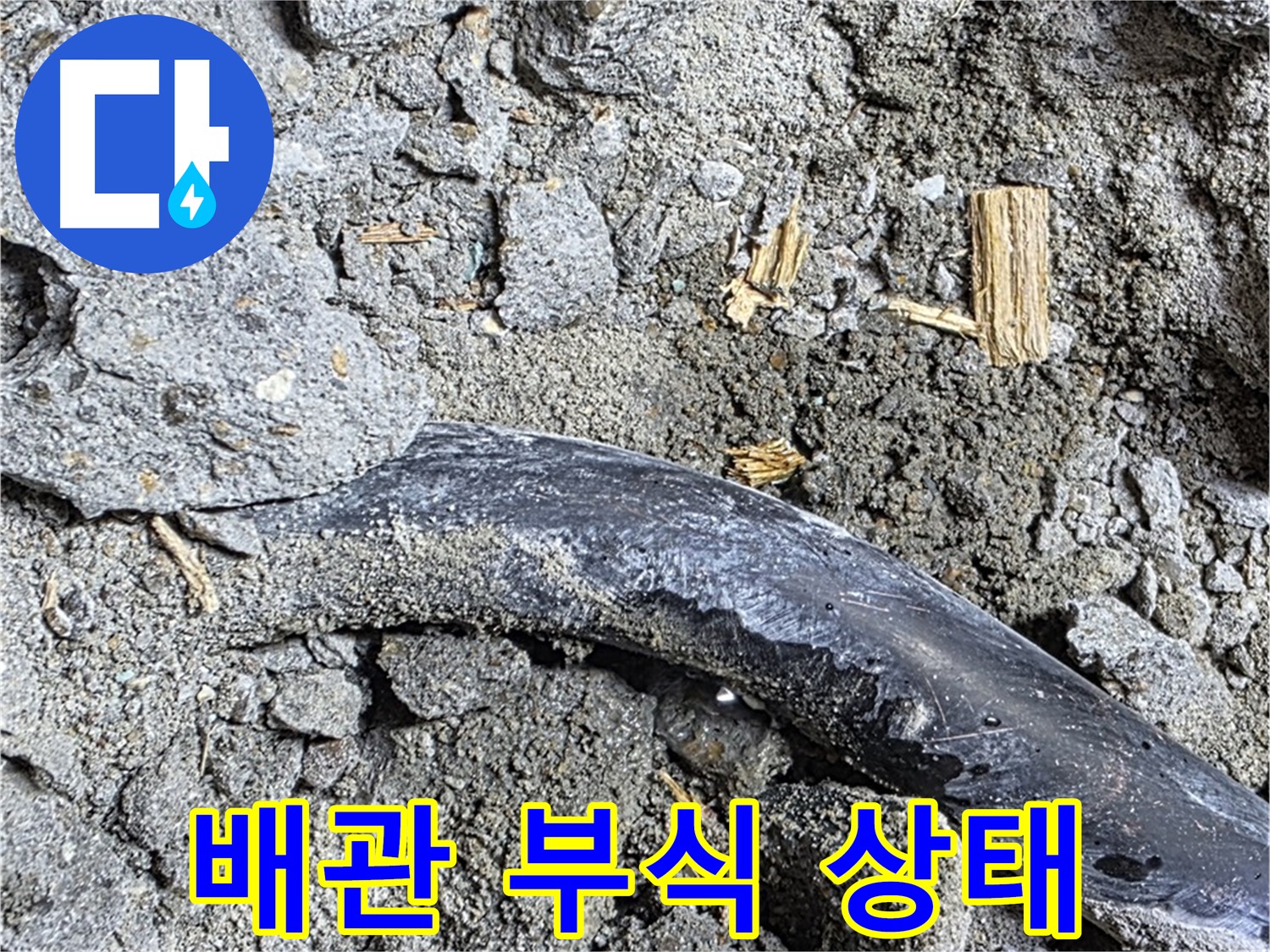 마포구 용강동 현대홈타운 - 곰팡이 핀 콘크리트 - 누수 진행 중 의심