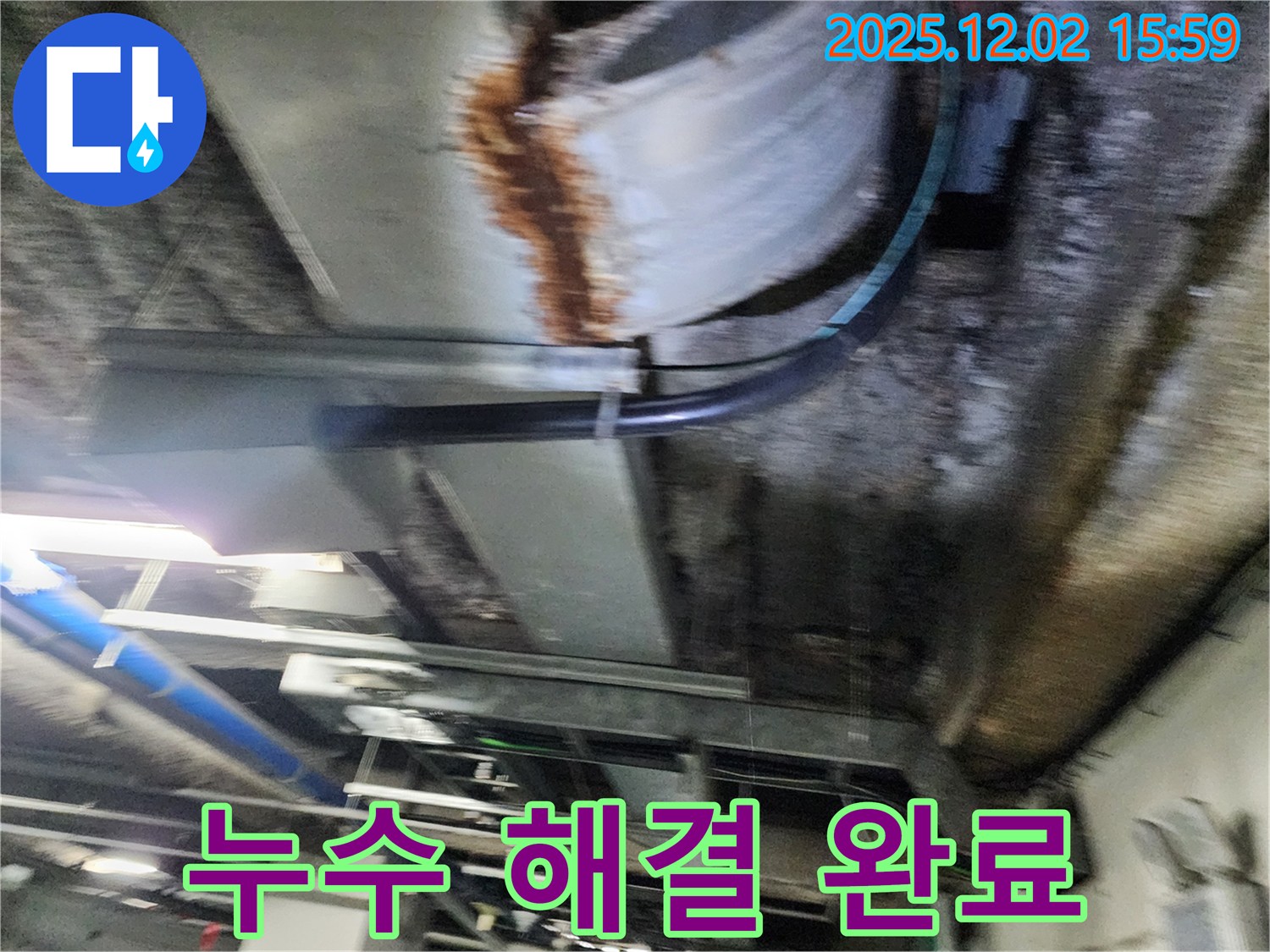 공장 천장 - 모든 누수 문제를 해결하고 쾌적한 작업 환경을 다시 되찾았습니다.