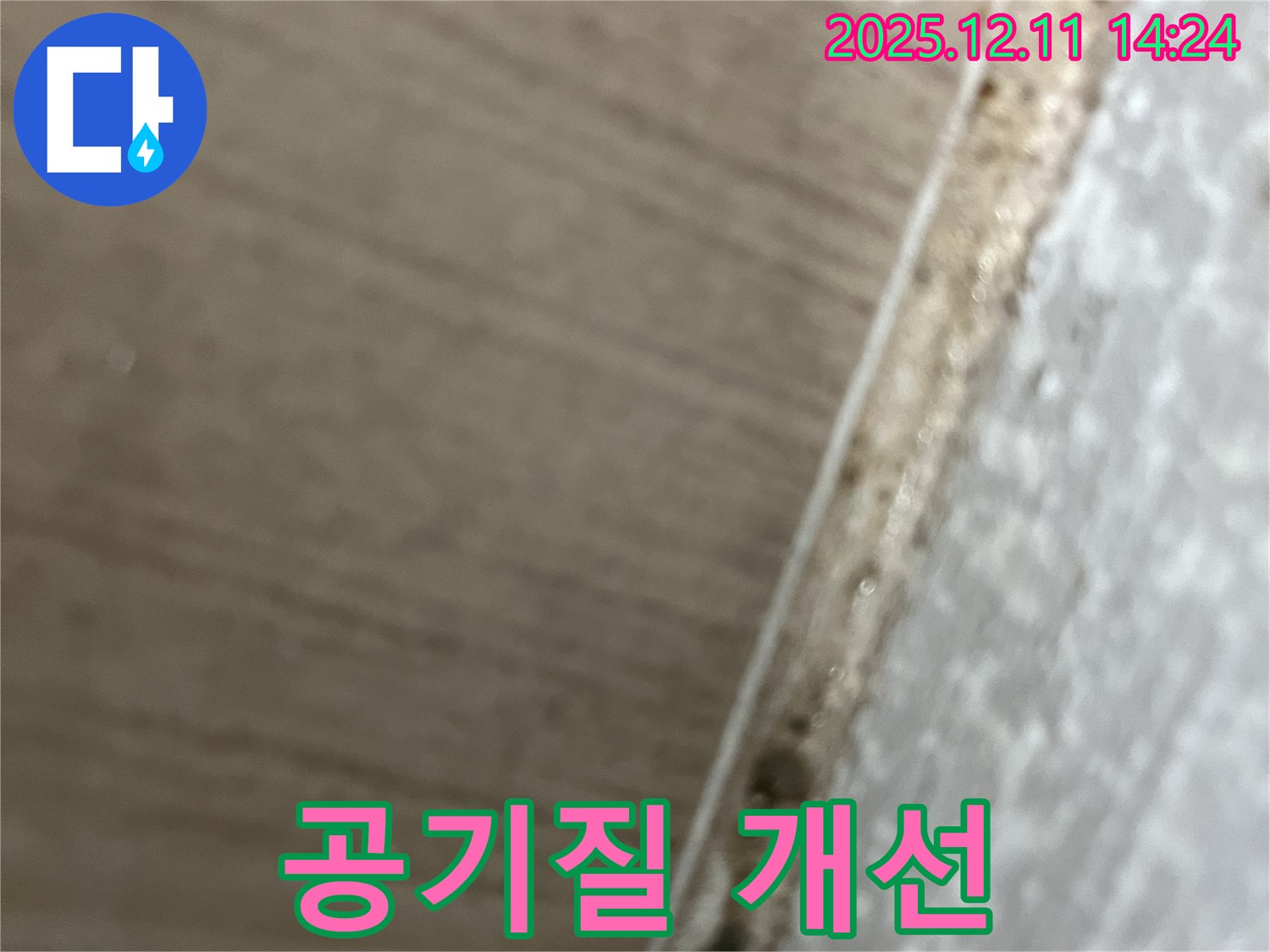 마포 누수 - 곰팡이 제거 후 실내 공기질 개선 작업