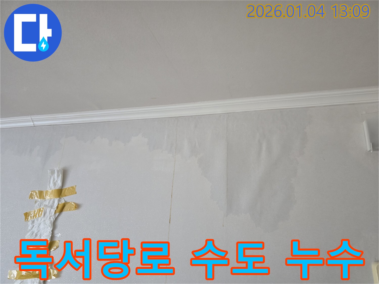 성동구 독서당로 수도 배관 누수 - 누수 전문가가 정확한 탐지로 누수 지점을 찾아 해결했습니다.