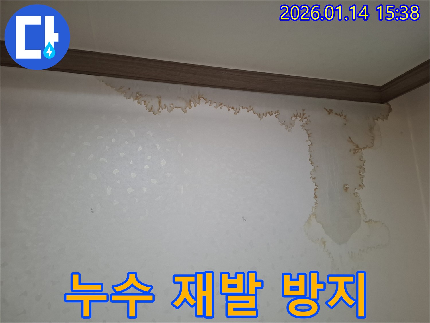 시흥 능곡동 누수 현장 - 누수 해결 후 재발 방지까지 책임집니다 - 꼼꼼한 시공과 사후 관리를 약속드립니다.