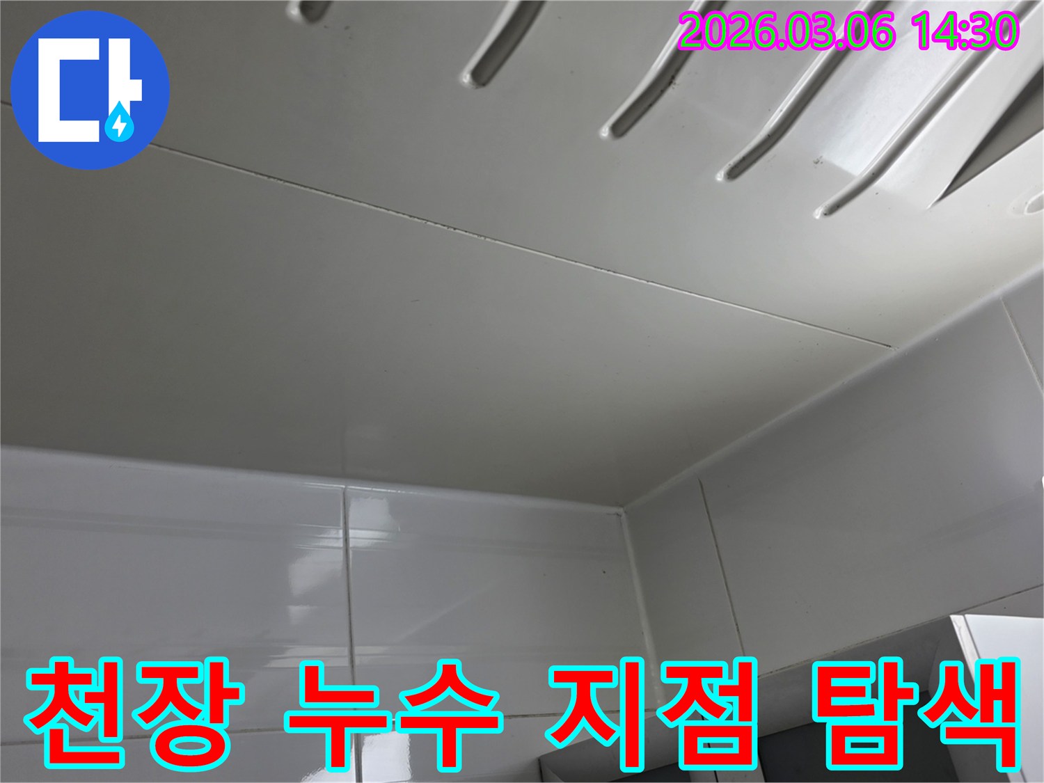 빌라-천장-패널의-미세한-누수-지점을-정확히-탐지하여-향후-수리-계획을-세우는-데-도움을-주는-이미지입니다.