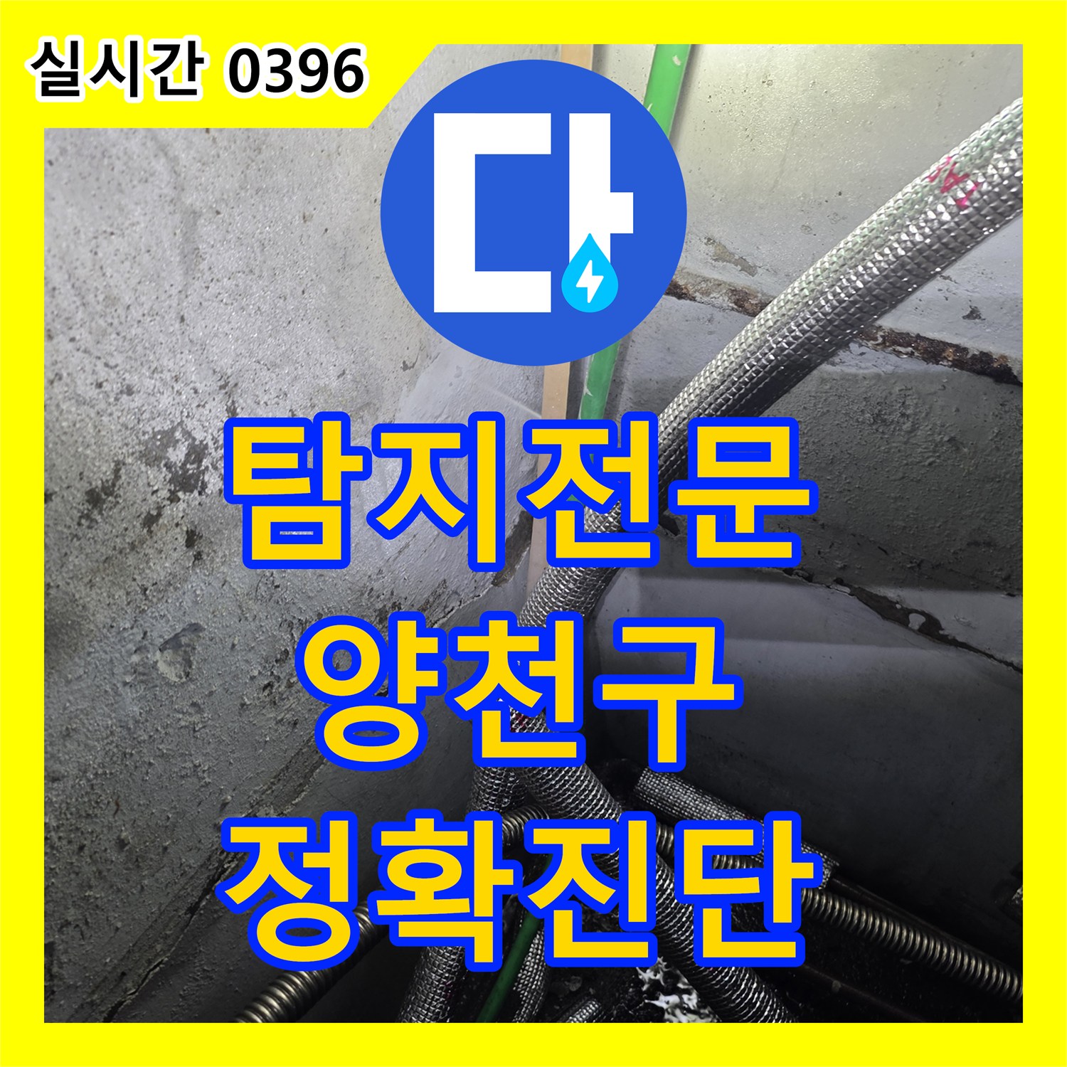 누수탐지전문이 서울 양천구 도로 물고임으로 발생한 아스팔트 균열 문제, 정확하게 진단했습니다