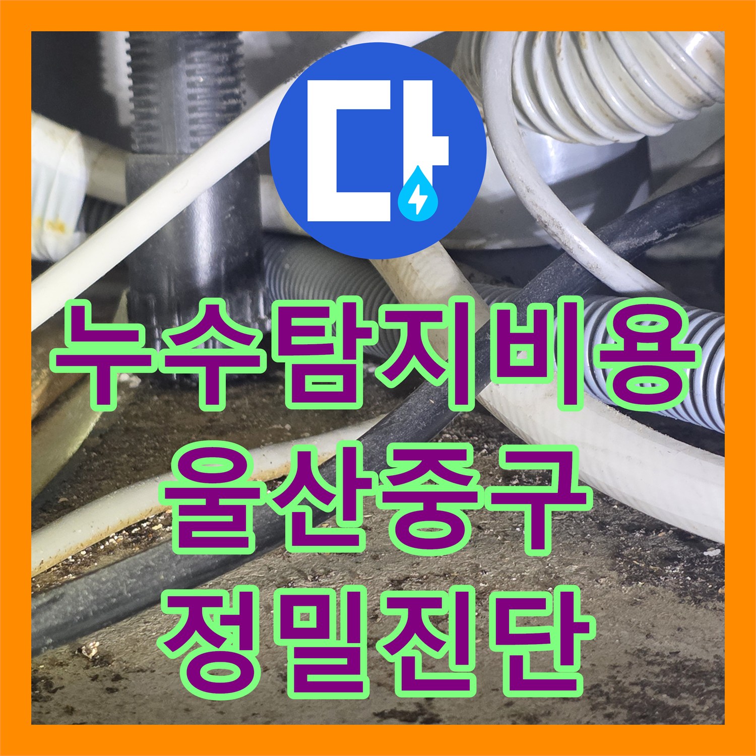 누수탐지비용 아끼는 정확한 진단 하수구 역류 사례 울산광역시 중구 성안동