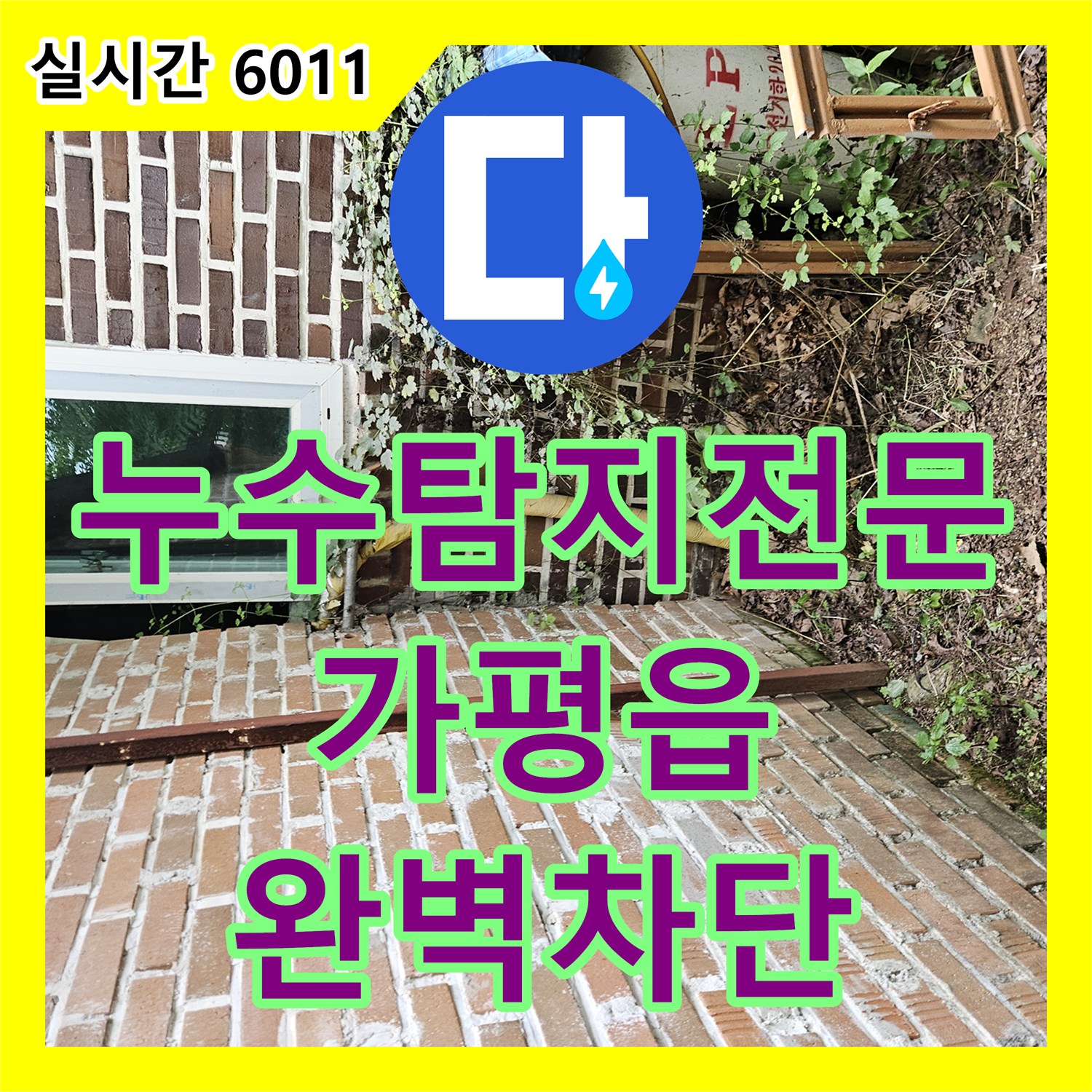 누수탐지전문 군부대 외부 배관의 미세 누수를 잡아낸 정밀 진단 및 보수 경기 가평군 가평읍